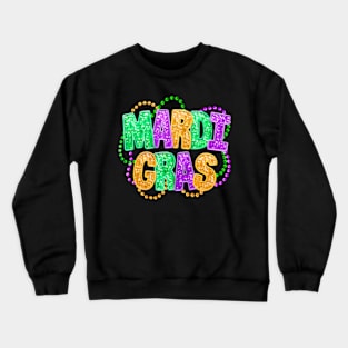 Mardi Gras  Festival  Outfit Crewneck Sweatshirt